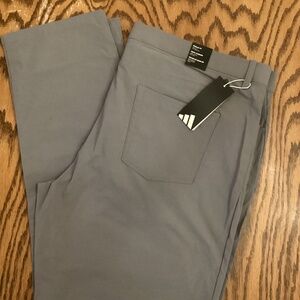 Adidas Men's ULT365 Pants Grey Three F17 Size 42x34 IWO198 5 Pocket Golf NWT Men